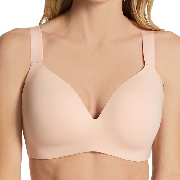 NWT Le Mystere 7719 Smooth Shape 360 Smoother Wireless Bra Clay 32D - Picture 1 of 4